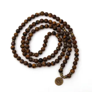 108 Beads Tiger's Eye Mala