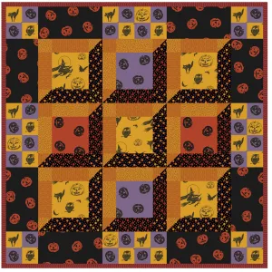 All Hallow's Eve Quilt Pattern YF-115w  - Wholesale Product