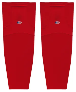 Athletic Knit (AK) HS1100-005 Red Mesh Ice Hockey Socks