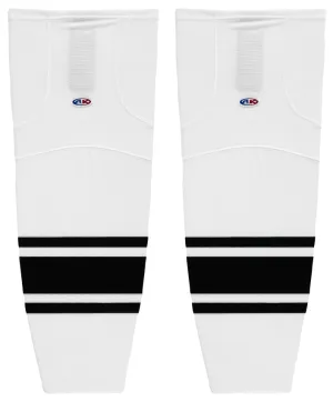 Athletic Knit (AK) HS2100-222 White/Black Mesh Ice Hockey Socks