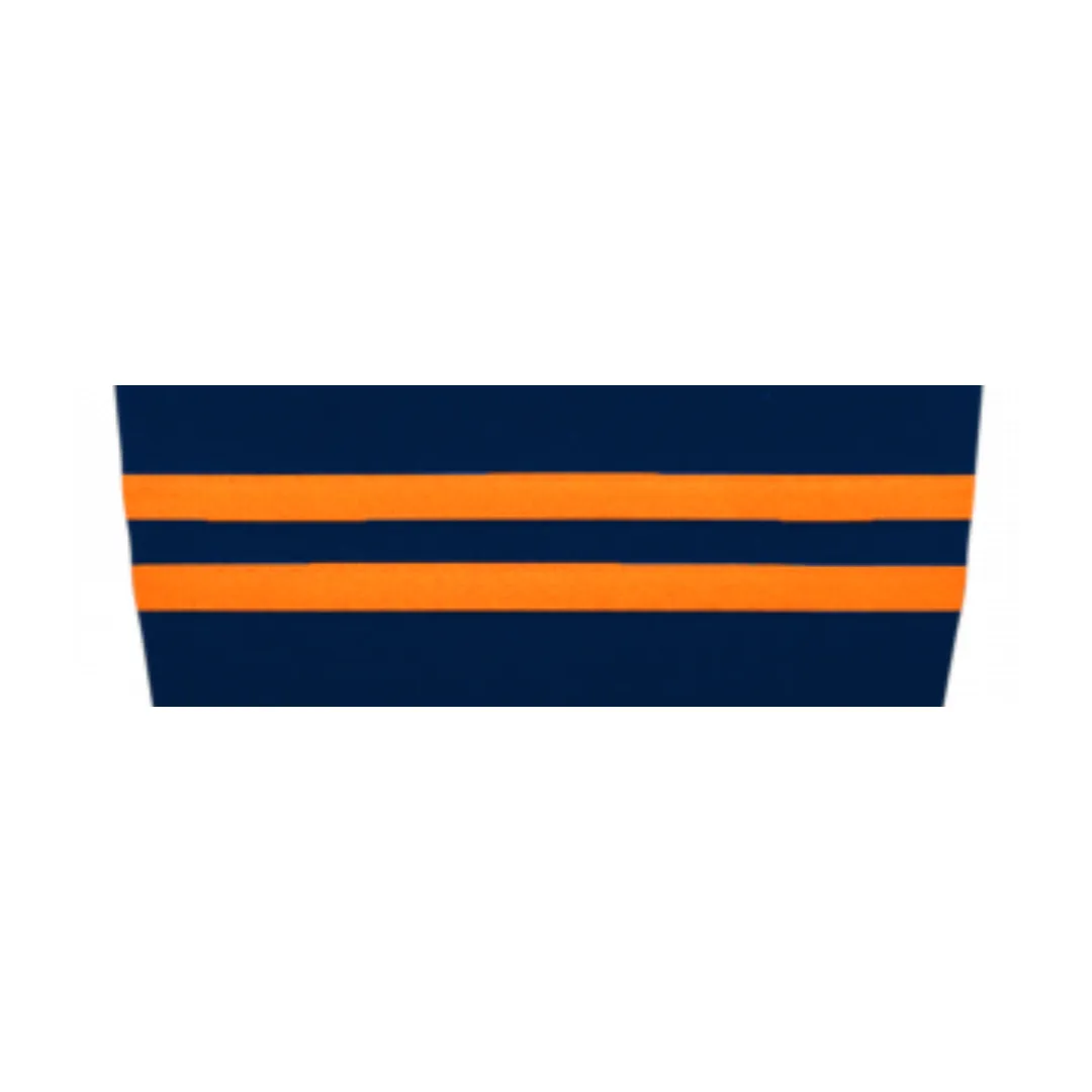 Athletic Knit (AK) HS2100-887 2019 Edmonton Oilers Third Navy Mesh Ice Hockey Socks