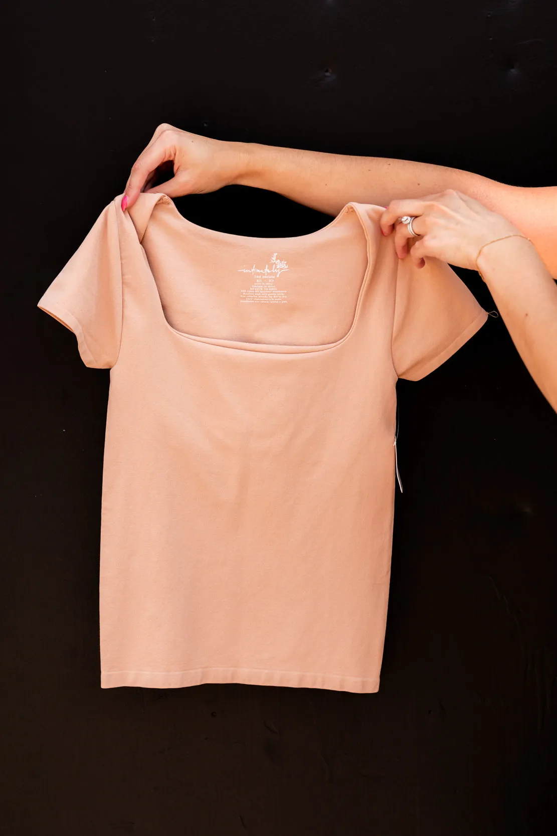 Clean Lines Sunfade Baby Tee | Tuscany