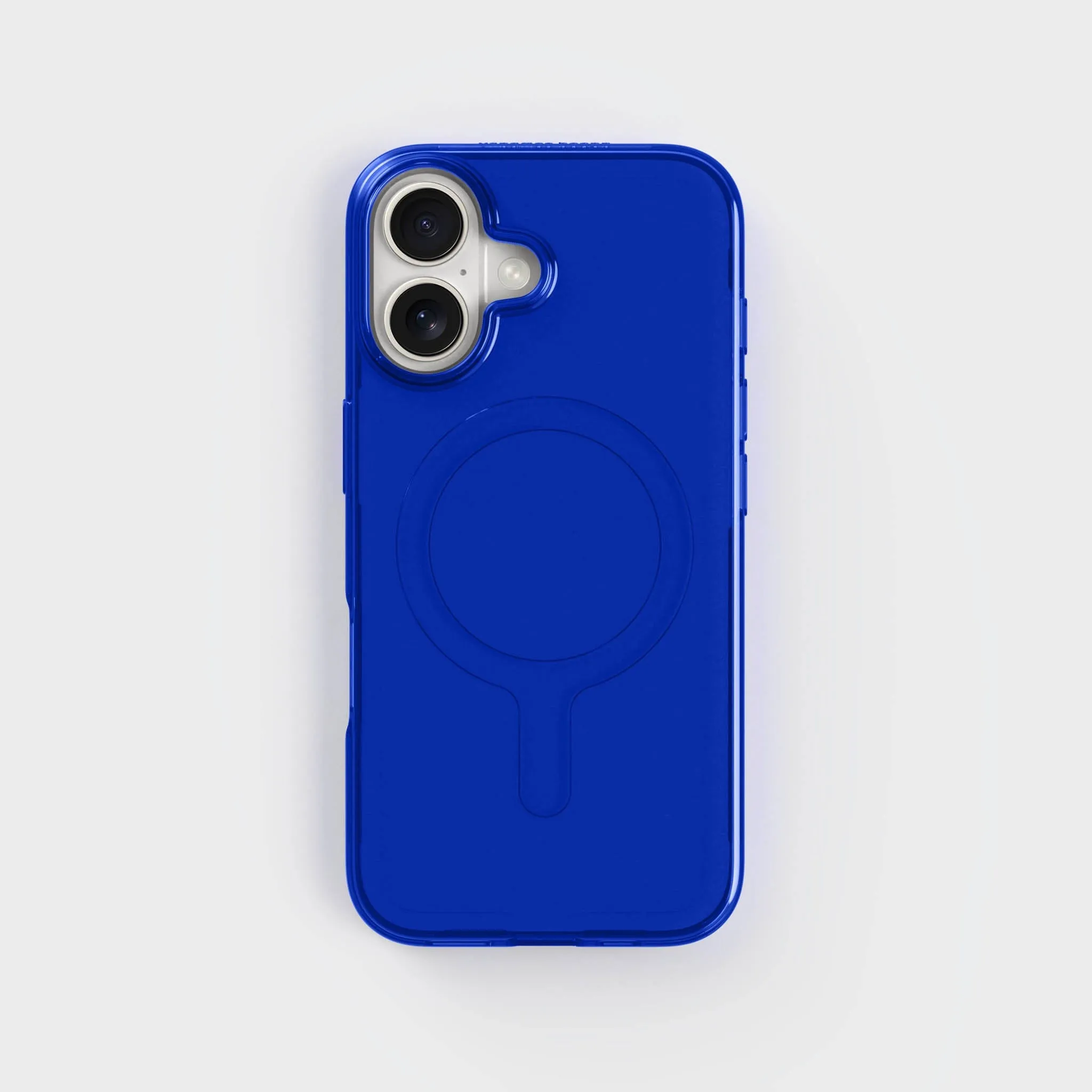 Clear Phone Case, Tinted Cobalt Blue - Circular & Recycled - 3m Drop Protection | CLRPRTCT™