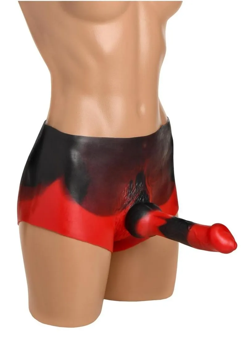 Hellfire Silicone Shorts Strap-On