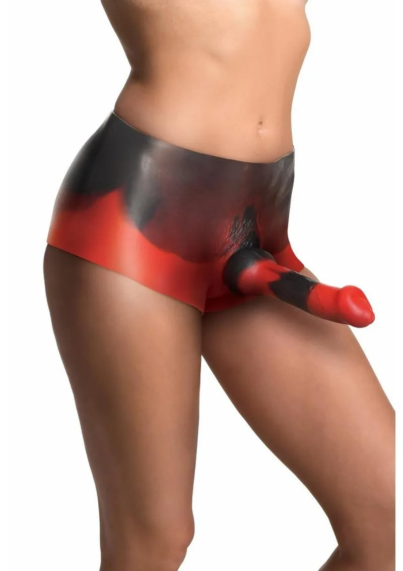Hellfire Silicone Shorts Strap-On