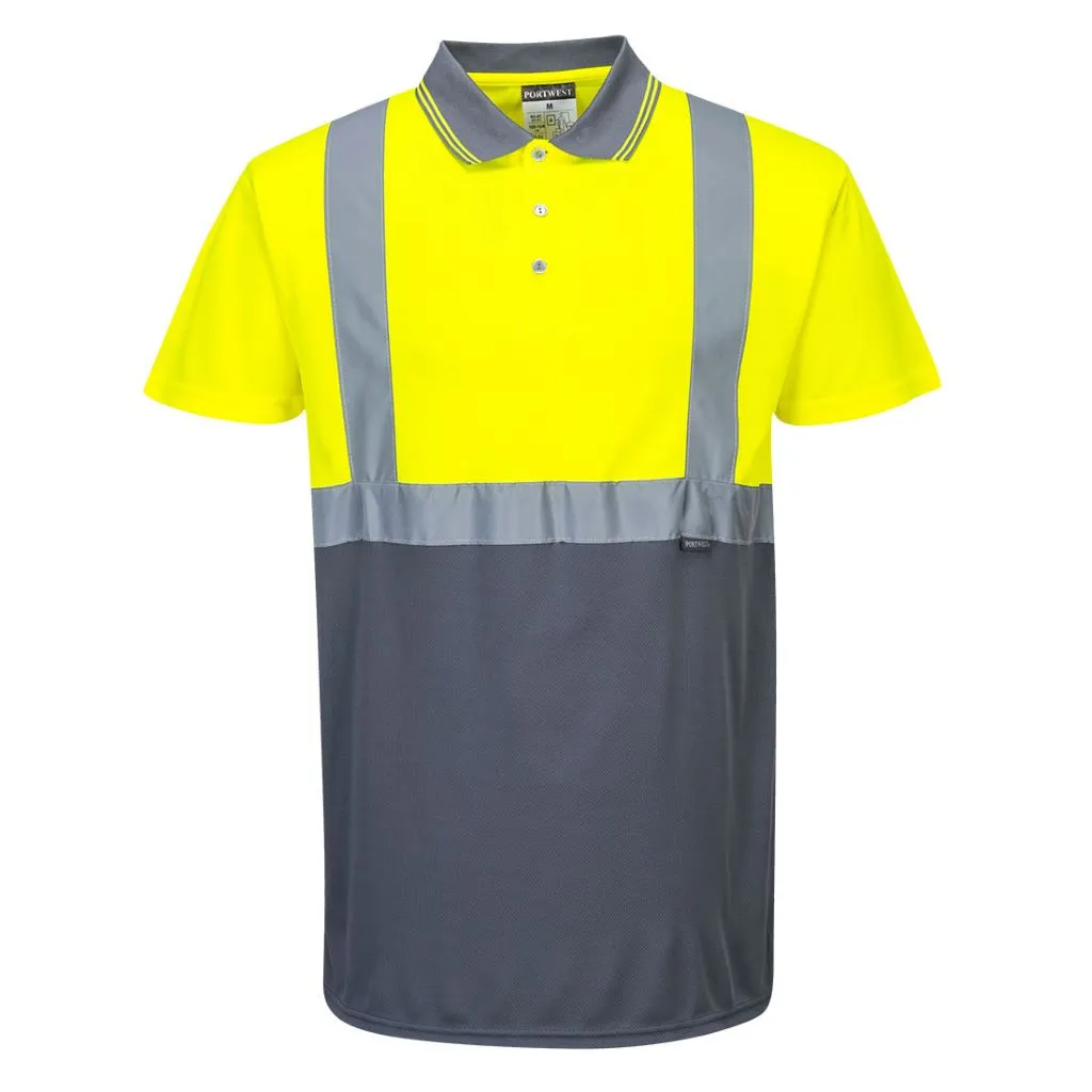 Hi-Vis 2-Tone Polo Shirt S479