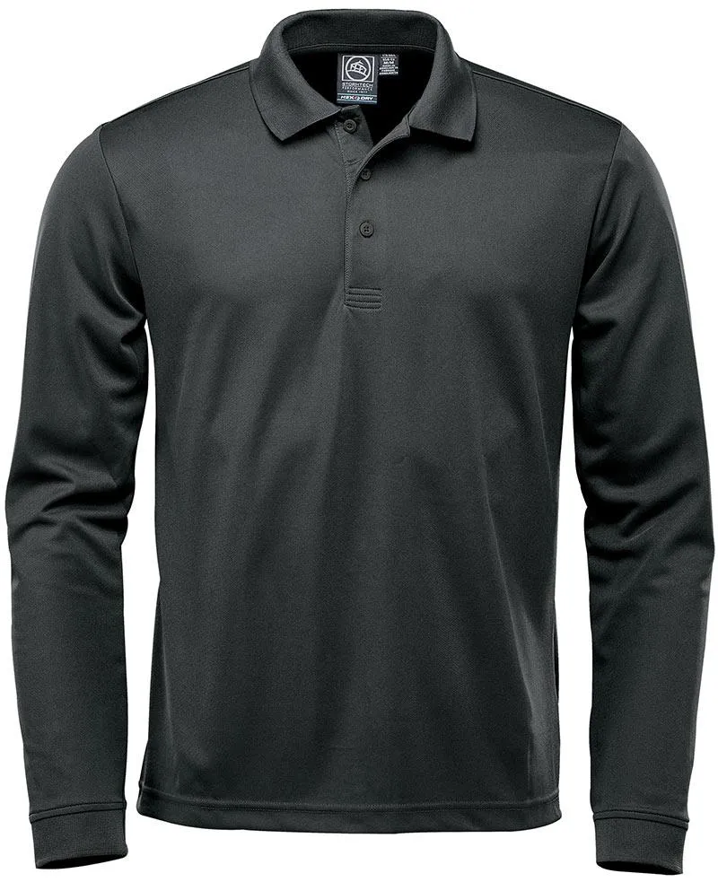 Men's Eclipse H2X-DRY® Pique L/S Polo - PGL-1