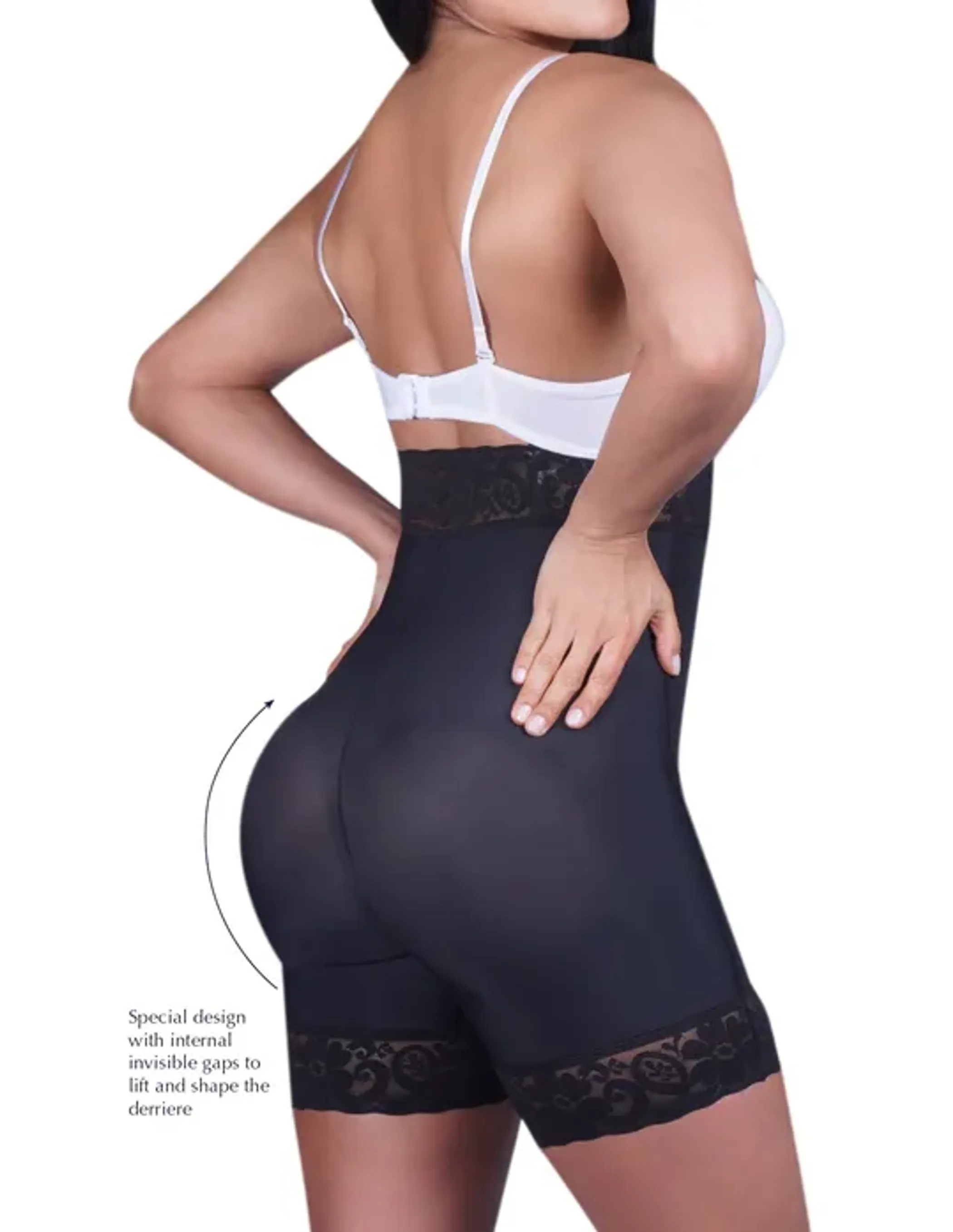 Siluet  High Waist Butt Lifter Shorts